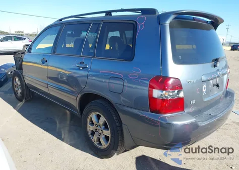 2006 Toyota Highlander Sport V6/V6 from USA, damaged, VIN JTEGP21A160093418